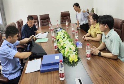 旌德縣生態環境分局入企走訪調研，優化營商環境助力日用化學產品銷售